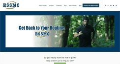 Desktop Screenshot of essmc.com